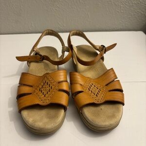 SAS Tripad Comfort Sandal Tan Leather, Women's 9N